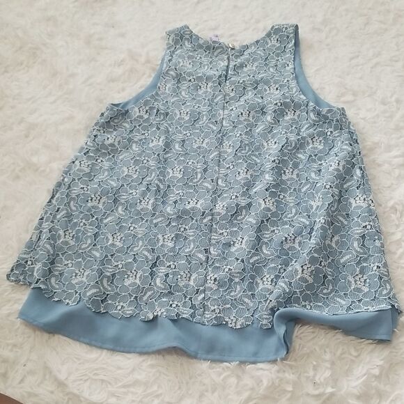 Alya Lace Tank Top Sz Small - Picture 6 of 7